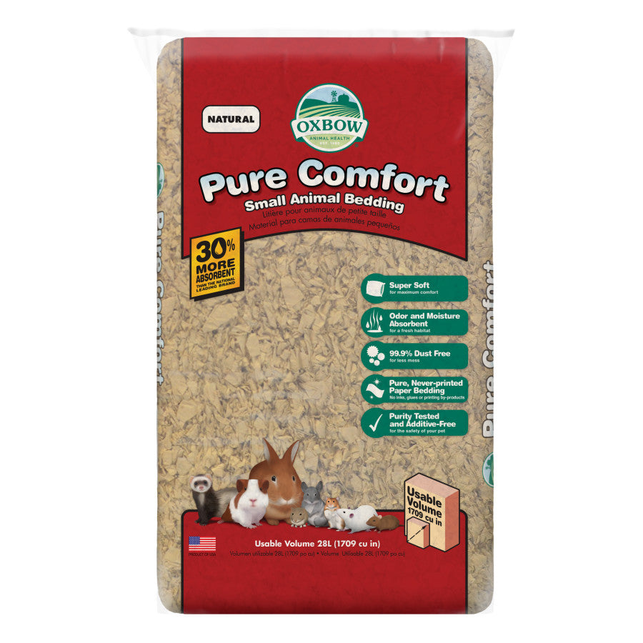 Oxbow Animal Health Pure Comfort Small Animal Bedding Natural, 1ea/28 l